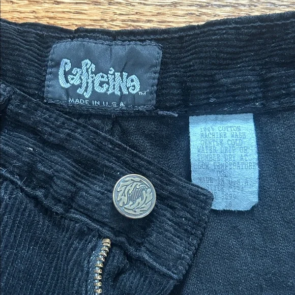 Vintage Caffeine Corduroy Wide Leg Pants - Picture 3 of 5